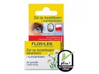 FLOS-LEK Gel mit Augentrost und Kamille für Augenlider und Augenpartie 10 g