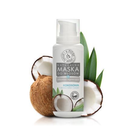 e-FIORE Natürliche Kokosnuss-Haarmaske 200 ml