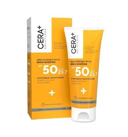 CERA+ SOLUTIONS Creme SPF 50+ empfindliche Haut 50 ml