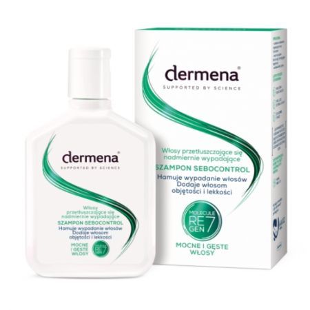 DERMENA Sebocontrol Shampoo für fettiges Haar 200ml