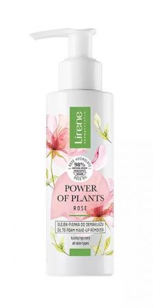 LIRENE POWER OF PLANTS ROSE Öl-Schaum-Make-up-Entferner 150 ml