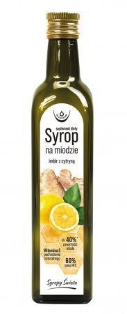 OLEOFARM Sirup auf Honig-Ingwer mit Zitrone 250 ml