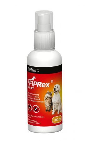 Fiprex Floh- und Zeckenspray für Hunde und Katzen 100 ml