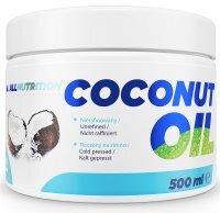 ALLNUTRITION COCONUT OIL UNREFINED Unraffiniertes Kokosnussöl 500 ml
