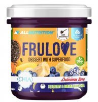 ALLNUTRITION Dessert with Superfoods Blueberry and Banan with Chia 350 g