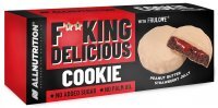 Allnutrition Fitking Delicious Cookie Erdnussbutter-Erdbeer-Gelee 128 g