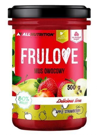 ALLNUTRITION FRULOVE MUS 500 g Apple - Strawberry