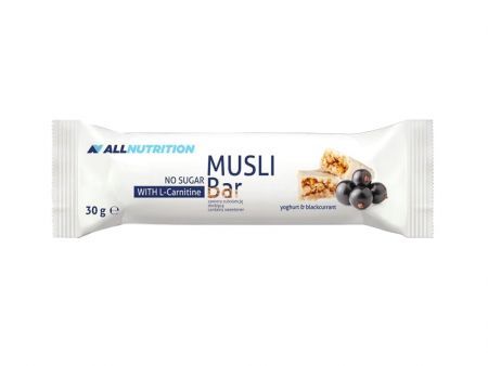 ALLNUTRITION Musli Bar with L-carnitine Yoghurt Blackcurrant 30 g