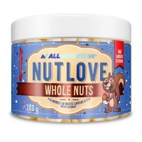 ALLNUTRITION Nutlove Whole Nuts Almonds in White Chocolate with Coconut 300 g