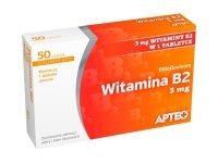 APTEO Vitamin B2 50 Tabletten
