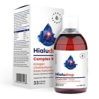 AURA HERBALS Hyaludrop Complex KCH Kollagen Chondroitin Hyaluronsäure flüssig 500 ml