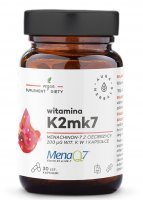 AURA HERBALS Vitamin K2MK7 MenaQ7 200 mcg 30 Kapseln