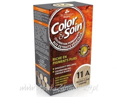 COLOR & SOIN Haarfarbe 11A Aschblond 135 ml