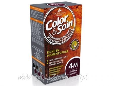 COLOR & SOIN Haarfarbe 4M Mahagoni Kastanie 135 ml
