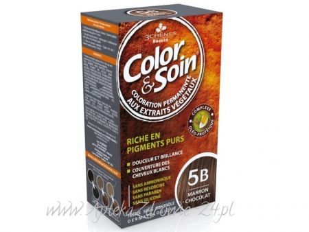 COLOR & SOIN Haarfarbe 5B Schokoladenbraun 135 ml