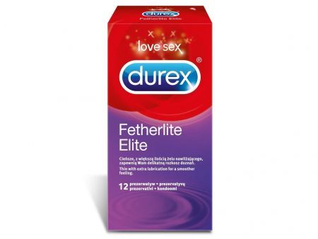 DUREX FETHERLITE ELITE Kondome 12 Stück.