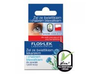 FLOS-LEK Gel mit Gemeinem Augentrost und Kornblume für die Augenlieder und unter die Augen 10 g