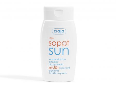 ZIAJA SOPOT SUN Wasserfeste Sonnenschutzemulsion SPF50 125 ml