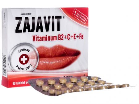 ZAJAVIT Vitaminum B2+C+E+Fe 30 Tabletten