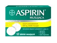 Aspirin Brause 12 Mousse-Tabletten.
