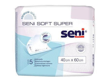 SENI SOFT SUPER Hygieneauflagen 40 x 60 cm 5 Stück.