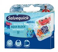 SALVEQUICK Aqua Block Kids Pflaster 12 Stück