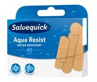 SALVEQUICK Aqua Resist Pflaster 40 Stück