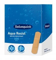SALVEQUICK Aqua Resist Pflaster Klein 100 Stück