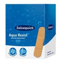 SALVEQUICK Aqua Resist Pflaster Medium 100 Stück