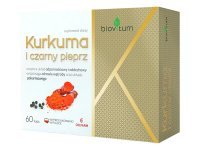 Biovitum Kurkuma und schwarzer Pfeffer 60 Kapseln COLFARM