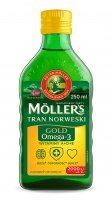 Möllers GOLD Omega-3 mit Zitronengeschmack Fischöl 250 ml
