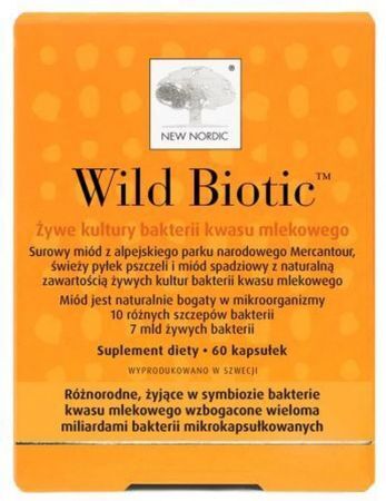 NEW NORDIC Wild Biotic 60 Kapseln