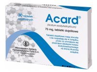 Acard 75 mg 30 magensaftresistente Tabletten