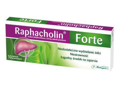 Raphacholin Forte HERBAPOL WROCŁAW 10 Tabletten