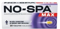 NO-SPA MAX 0,08 g 20 Tabletten