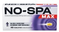 NO-SPA MAX 0,08 g 48 Tabletten