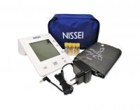 BIAT Automatisches Blutdruckmessgerät Nissei Comfort mit Netzgerät