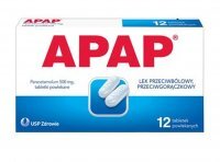Apap 500 mg 12 Tabletten