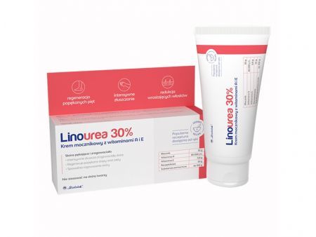 Linourea 30% Urea Creme mit Vitaminen A und E 50 g