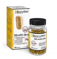 Biorythm Eisen 28 mg 30 Kapseln