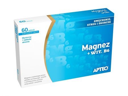 APTEO Magnesium + Vit. B6 60 Tabletten