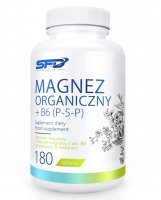 SFD Organisches Magnesium + B6 (P-5-P) 180 Tabletten