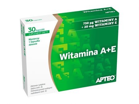 APTEO Vitamin A+E 30 Kapseln