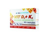 Allnutrition VIT D3+K2 30 Kapseln.
