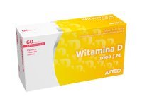 APTEO Vitamin D 1000 IU. 60 Kapseln.