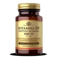 SOLGAR Vitamin D3 1000 IU 100 Lutschtabletten