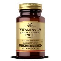 SOLGAR Vitamin D3 2200 IU (55 mcg) 50 Kapseln