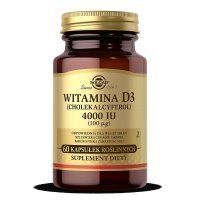 SOLGAR Vitamin D3 4000 IU (100 mcg) 60 Kapseln
