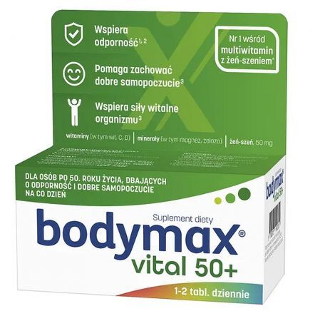 BODYMAX Vital 50+ 60 Tabletten