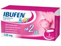 Ibufen Baby 125 mg 5 Zäpfchen